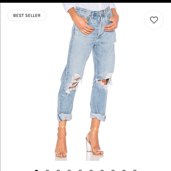 AGOLDE 90s Mid Rise Loose Jeans - Picture 9 of 10